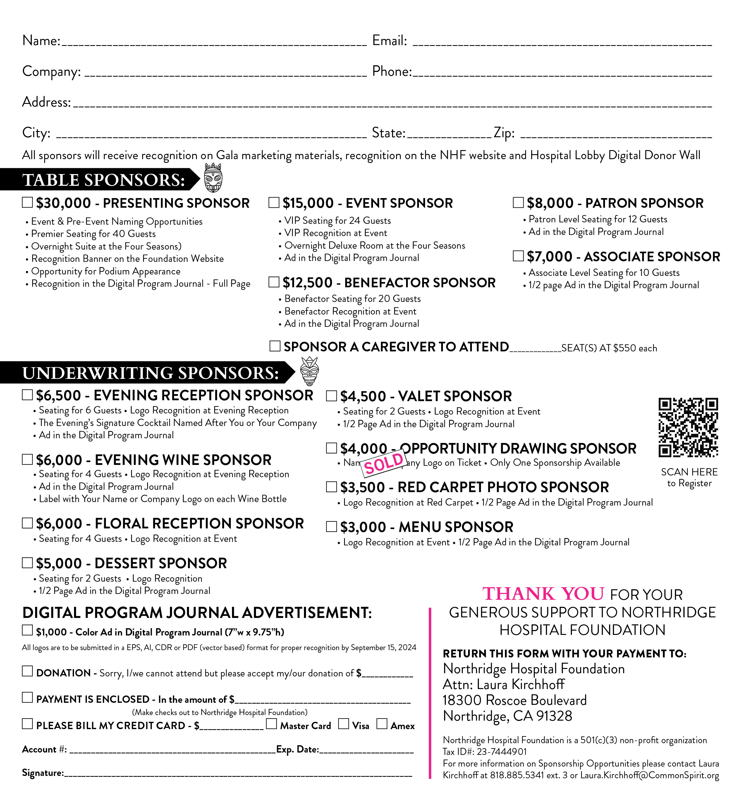 Steppin' Out 2025 Sponsorships Info