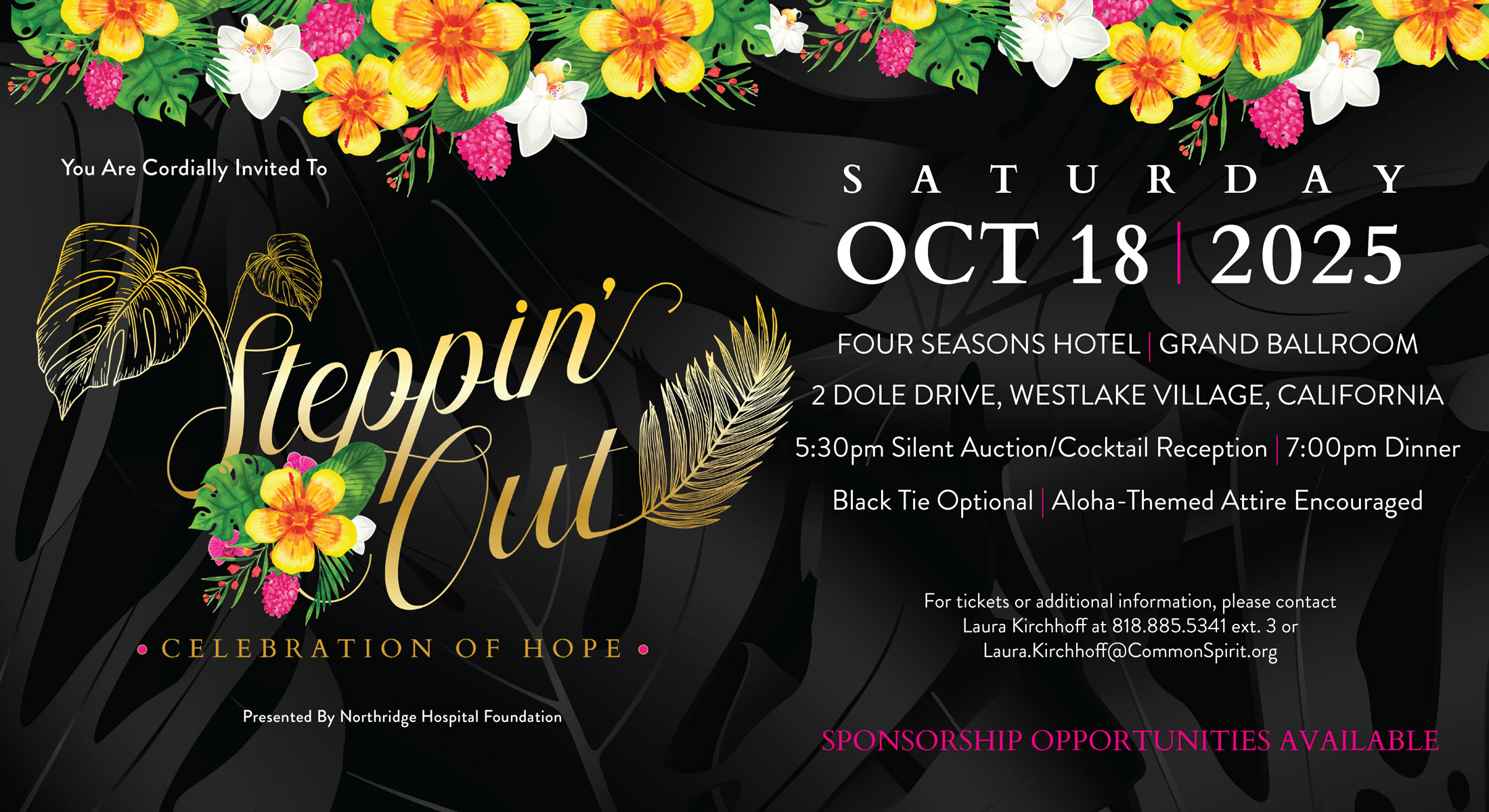 Banner for Steppin' Out 2025