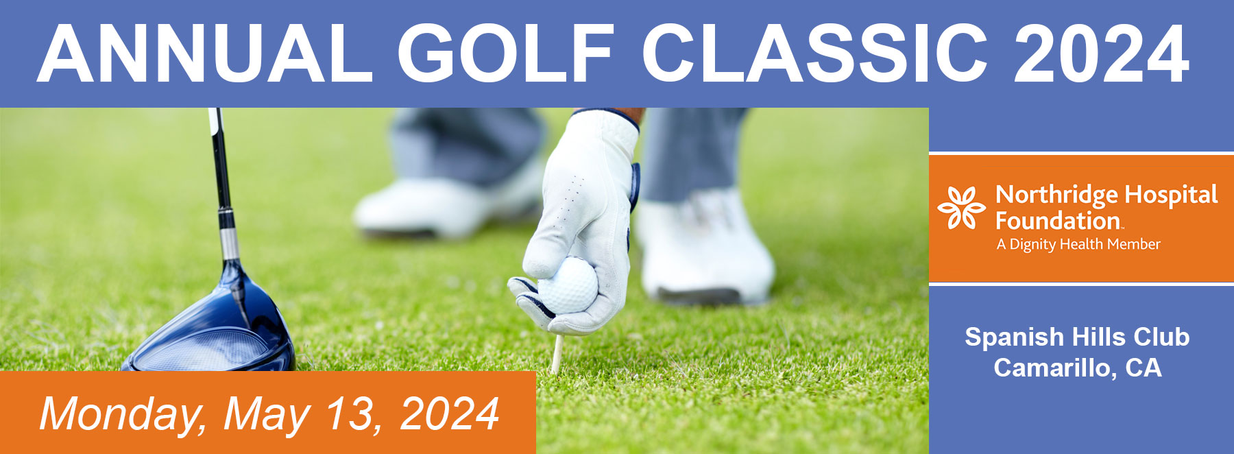 Golf Classic 2024 - Graphic with Info on Event