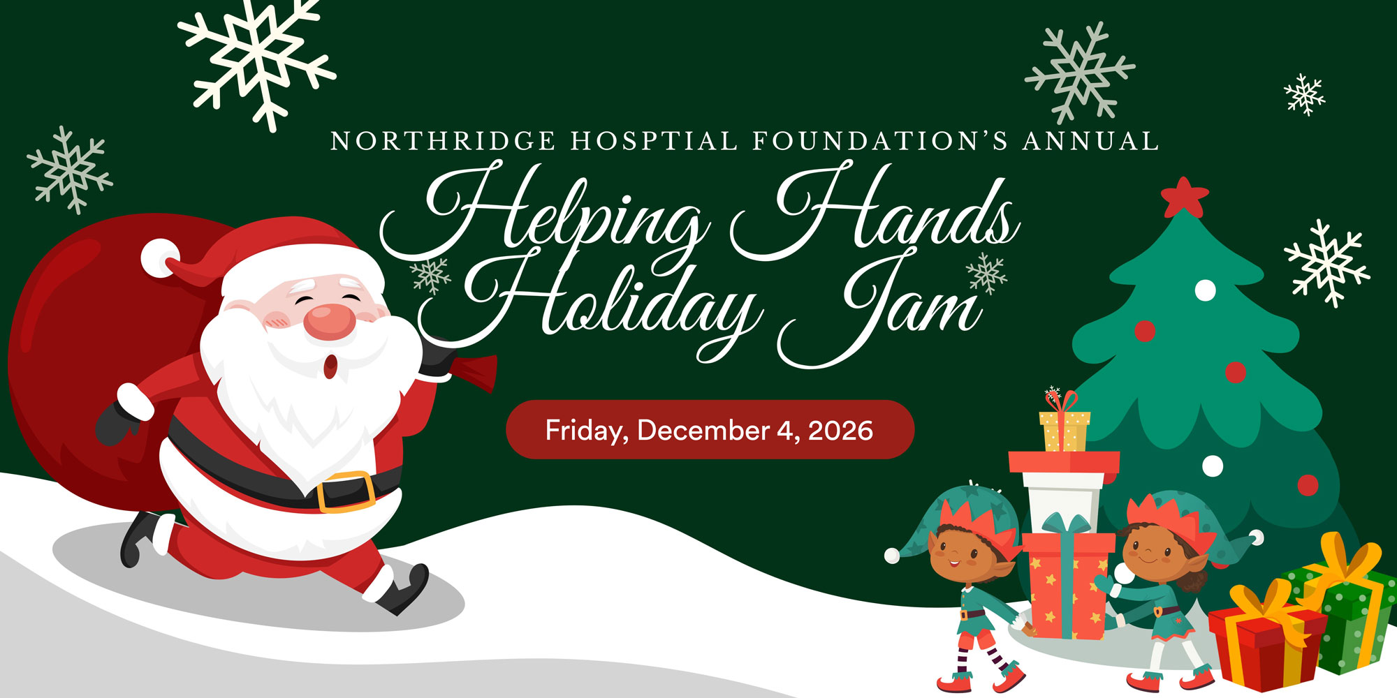 Helping Hands Holiday Jam Graphic 2026 Helping Hands Holiday Jam Graphic 2026