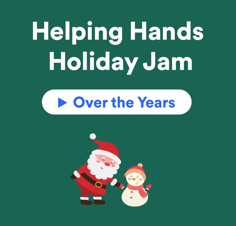 Helping Hands Holiday Jam Over the Years graphic