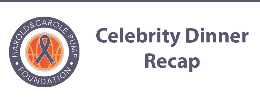 Celebrity Dinner Recap Graphic