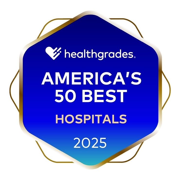 Healthgrades 2025 Americas 2025 50 best Hospital