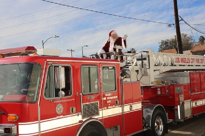 Santa Arrival